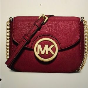 Michael Kors Red Crossbody Bag
